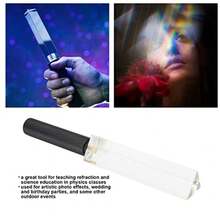 CYPNPrisma Triangular de Vidrio óptico Prisma de Fotografía de Cristal óptico Prisma de Enseñanza de Física Colorida con Orificio de Tornillo de 1/4 para la Enseñanza de Bodas Fotográficas ArtísticasFashion - como en la foto - Ver 3