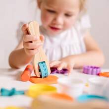 CYPNMelissa and Doug ¡Creado Por Mi! Kit para Moldeado de Plasticina ¡Corta Esculpe y Enrolla! con 8 Herramientas y 4 Colores de PlasticinaFashion - como en la foto - Ver 3