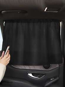 1/2pcs Baby Car Seat Sunshade, Suction Cup Side Window Curtain For Privacy