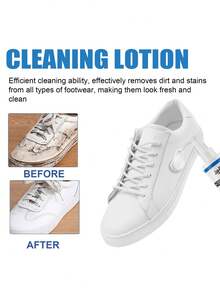 Sneaker Cleaner - Shoe Cleaning Agent, Stain Removal & Whitening, No Water Needed, Just Wipe For Instant Whitening Foam,Shoe,Spring Summer Picks,Brides Maid Gifts,Room,Bedroom Deccor,Bedroom Deccor,Beach,Travel,For Men,For Women,Vacation - Multicolor - View 4