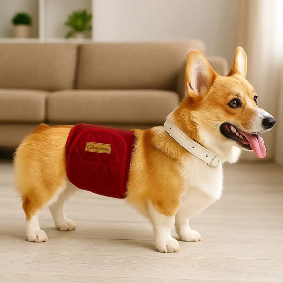 宠物狗生理裤、公狗尿布、狗卫生裤、防骚扰裤、宠物用品 - 多色 - 查看 1