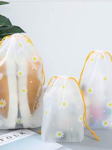 Shoe Bags For Travel,Travel Shoe Bags For Packing, A Traveling Storage Bag, Toiletry Bag, Packing Bag, Gym Bag, Laundry Bag Travel, Waterproof, And Reusable,Large Waterproof Portable Travel Shoe Storage Bags Travel Essentials Women For And Men,Great For Packing Dance Shoes, Sneakers, Hiking Golf Shoes, Clothes, And Other Travel Items; Works Well As A Home And Travel Storage Bag Travel Organizer Drawstring Shoes Pouch Shoes Cover Dust-Proof For Men For Women Packing Cubes Cruise Essentials Holiday Essential - Yellow - View 5