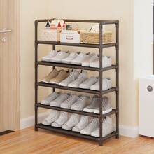 1pc 3-5 Tier Multi-Functional Storage Rack, Home Living Room Bedroom Dorm Easy Assembly Shoe Rack High Capacity, Reinforced Thick Pipe Load Bearing, Can Be Used As Miscellaneous Storage Rack / Organizer, Space Saving Dust-Proof Applicable For Multiple Scenarios - Multicolor - View 13