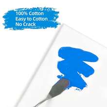 Stretched Canvases For Painting 2 Pack 24x36 Canvas Large Canvas For Painting, White Painting Canvases For Acrylic, Oil, Tempera, Watercolor Or Other Paints (2Pack) - 24x36 - 查看 5
