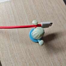 3/5/7件套，固定式理线器，手机及数据线支架，免钻孔自粘式理线夹，适用于办公桌、床头柜、电脑桌，多功能安装支架，理线夹