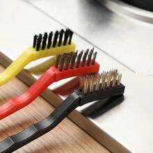 1-9pcs Gas Stove Cleaning Brush, Wire Brush, Kitchen Cleaning Brush, Oil Cleaning Brush, Rust Removal Brush, Electric Brush, Cleaning Supplies, Wire Pot Brush, Multi-Function Cleaning Brush, Random Colors,Kitchen,Bathroom,Home,Household Suppliers - 彩色 - 查看 6