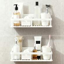 Wall Mounted Floating Shelf, Detachable Storage Rack,No Drill Shelves For Wall,Floating Shelves Damage-Free Expand Walls Space For Living Room Kitchen Bathroom - White - 2pcs - View 1