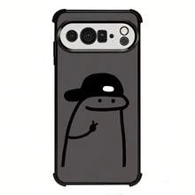 苹果phonecase黑帽线条人867JPSJQNDDKiPhone14Pro圣诞礼物13Mini新年礼物12ProMax男女朋友GooglePixel8A - 黑色 - チェックする 1