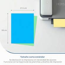 CYPNHojas de Colores Pastel LUX Pack c/1 000 Hojas 10 Colores Surtidos Tamaño CartaFashion - 1,000 Hojas - Ver 4