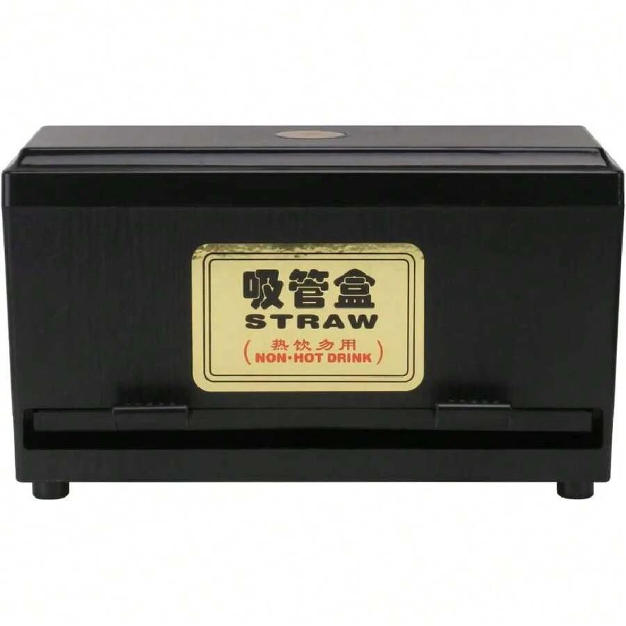 Caja Porta Popotes Y Palillos Ajustable Organizador Compacto Para Cocina Y Bares 12.2X7.1 Pulgadas Almacenamiento Práctico Para Hogar Y Restaurantes,40073152 - Multicolor - Ver 1