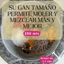 CYPNSet Mortero con Pilón de Mármol 250 ml 11.5 cm de Alto x 10 cm de Diámetro Resistente al Calor Acabado Brillante y Pulido Hecho a ManoFashion - 227356641 - Ver 5