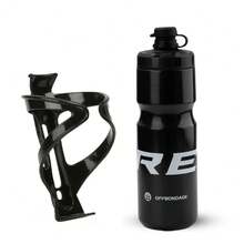 OFFBONDAGE 2025 New Bicycle Water Bottle 700ml Outdoor Sports Plastic Portable Large Capacity Mtb Road Bike Water Bottle - Black - View 3