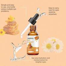 Honey Eye Care Serum Nourishes And Hydrates Suitable For Dry Eyes And Eye Discomfort, With Natural Ingredients, Fast-Acting, And Ideal For Daily Eye Care. Delicate Eye Area Light Essential Daily Eye Conveniently Portable Ideal For Women'S Nighttime  Gentle Care For Your Eyes. OEYW - 蜂蜜 - 查看 10