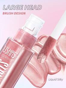 Phấn bắt sáng USHAS Pearlescent, công thức chống thấm nước, làm sáng lớp trang điểm mặt, phấn bắt sáng đa năng, độ bền màu lâu trôi, phù hợp với mọi loại da, không thể thiếu cho trang điểm dự tiệc và lễ hội. - #03 - Xem 5