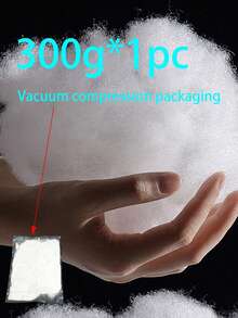 50-600g Polyester Fiber Filling, Silk Cotton PP Cotton, Filling Cotton, Compressed Vacuum Packaging, High Elasticity, Suitable For Sofa Cushions, Soft Pad Fillings, Toys, Pillows, Plush Or Stuffed Animals, Pillow Inserts - Multicolor - View 15