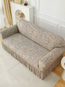1 tấm bọc ghế sofa in họa tiết xếp ly, co giãn, chống bụi bẩn, bảo vệ toàn bộ ghế sofa, trang trí nhà cửa, có thể giặt máy. - màu nâu - Xem 7