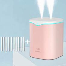Double Spray Air Humidifier - Large Capacity Essential Oil Diffuser - Moisturizing Machine - Fragrance Diffuser - Ambient Light - Auto Shut-Off - Three Spray Modes - Multicolor - View 1