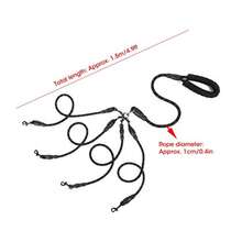 CYPNciciglow Correa para 4 Perros Correa para Perros de 4 Vías sin Enredos Correa para Perros de Nailon Múltiple Desmontable con Mango Acolchado Suave para Caminar y Entrenar Correa paraFashion - como en la foto - Ver 7