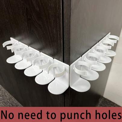 5-Tier Storage Rack, Hole-Free Wall Mounted Organizer Shelf, Kitchen Spice Rack, Wall Mounted Facial Cleanser Rack, Hole-Free Bathroom Mirror Cabinet Skincare Rack, Hanging Bathroom Cosmetic Storage Box