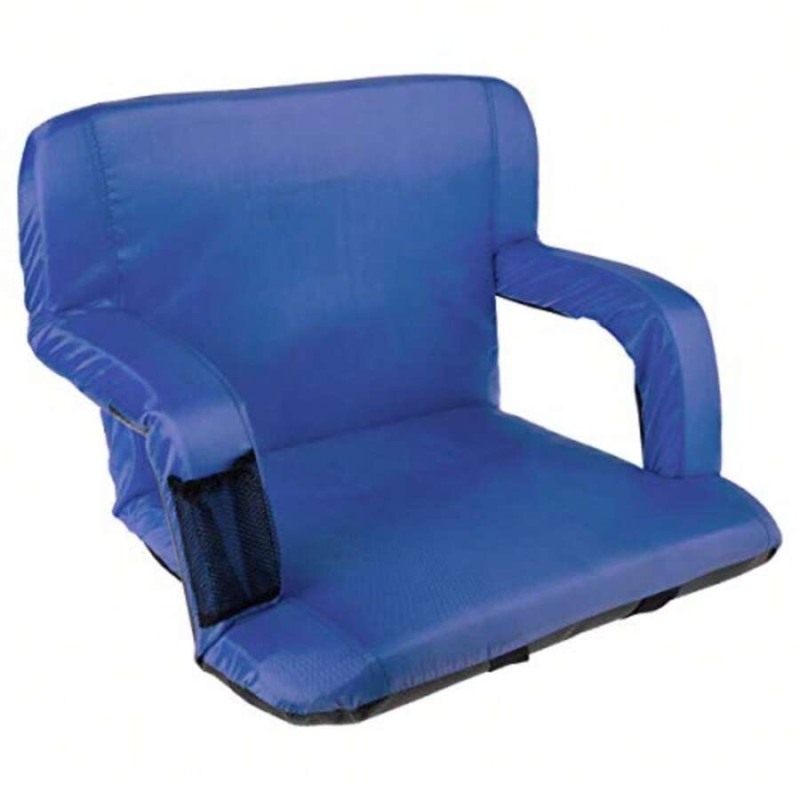 CYPNWakeman Outdoor - Silla de Estadio Ancha para Silla de Estadio Respaldo Acolchado reposabrazosFashion - Azul - Ver 1