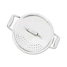 CYPNAll-Clad Simply Strain - Multiolla de acero inoxidable con tapa de colación 6 cuartos de galón inducción apto para asar de horno 600 F colador colador de pasta con asa olla de vapor utensiliosFashion - 227735563 - Ver 5