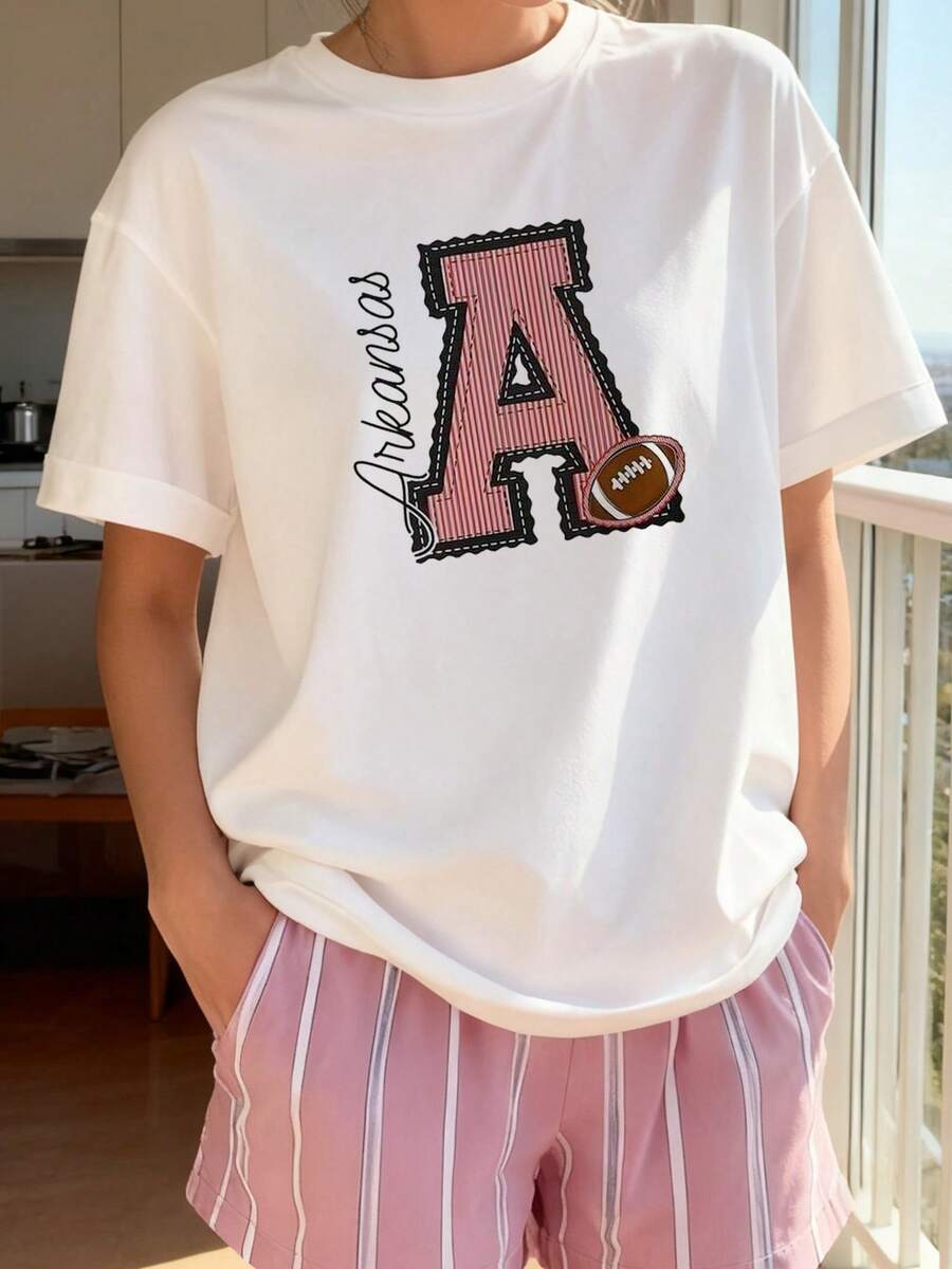 Auburn Tigers White Multi Short Sve T Shirt, White_4 - White 1 - View 1