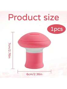 1 PCS Facial Yoga Trainer & Jawline Exerciser - Ergonomic Face Toner For Double Chin Reduction, Skin Tightening & V-Shape Jawline, Anti-Aging Facial Workout Tool For Women & Men - 粉色 - 查看 5