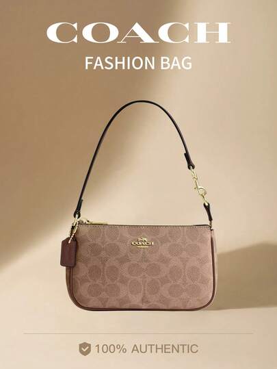 Coach Nolita 19 Mahjong Wallet Shoulder Bag, Women Wallet Small Handbag Clutch