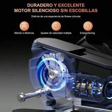 Ejercitador de Piernas Silencioso, Elíptica Eléctrica con Control Remoto, Rehabilitación y Entrenamiento Muscular - por defecto - Ver 6