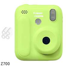 2.4英寸屏幕,儿童即时打印相机,1080P自拍数码相机,便携式旅行玩具,适合3-12岁男孩女孩,完美的生日礼物 - 彩色 - 查看 16