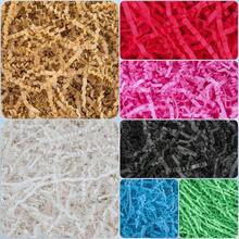 Crinkle Cut Paper Grass Cushion Paper Streamer For Christmas Wedding Birthday Bridesmaid Engagement Craft Gift Boxes Bags Filler Decoration 4.5oz Green - Green - 查看 7