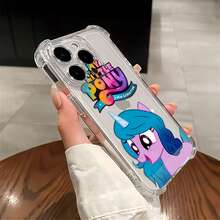 Imagen de : Una Nueva Generación. Esta elegante funda es compatible con los modelos  17, 16, 15, 14 Pro Max, 13, 12, 11, XR y XS Plus. Fabricada en TPU flexible, resistente a golpes y arañazos, ofrece una excelente protección contra caídas y un agarre cómodo. Es un regalo ideal para familiares, amigos y seres queridos, y una opción perfecta para festivales. - transparente - Ver 2