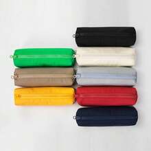 Studen Oxford Cloth Color Pencil Case Bag Storage Cosmetic Bag For Schoolsss - LightGray - View 8