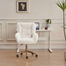 Home Office Chairs - White - View 5