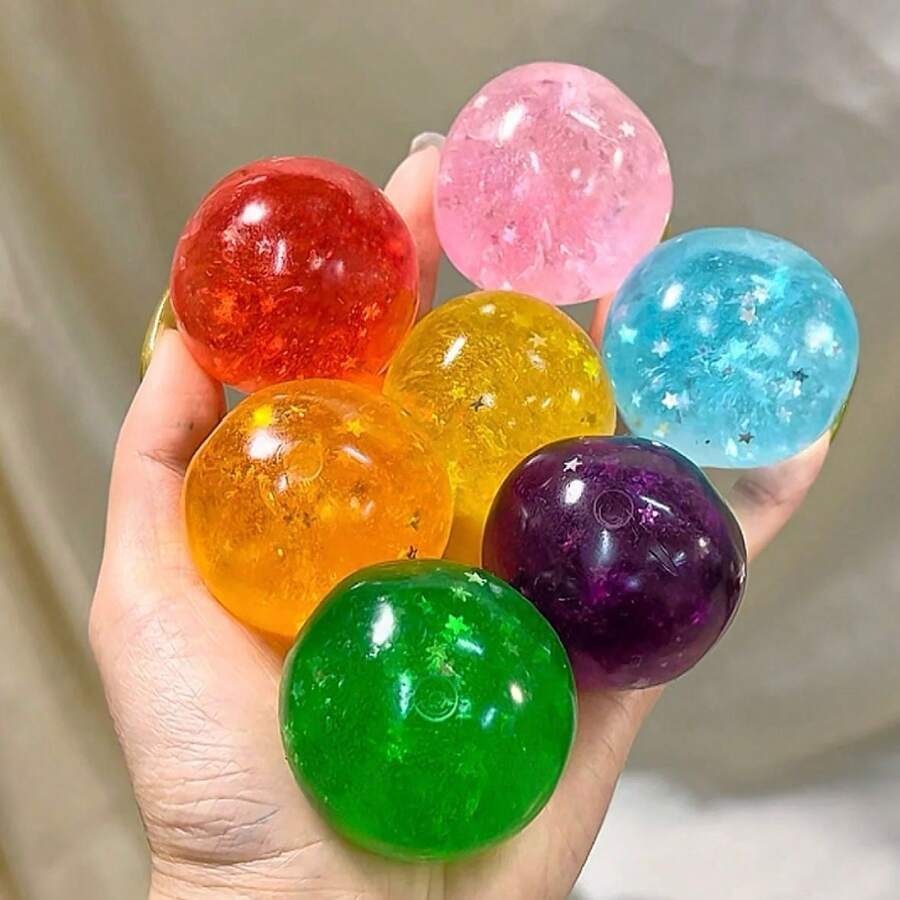 2026 Nuevos Squishies hechos a mano con cuentas estrelladas y coloridas, disponibles en múltiples colores, regalo perfecto - regalo de cumpleaños - regalo para niño - regalo para niña - regalo de Navidad - regalo de Eid - artículo promocional