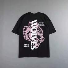 2025 DARCSPORT FIGHT CANCER Prayer Hands Loose Sport Short Sleeved Cotton High Quality Spring Summer Men's And Women's T-Shirts - 黑色6 - 查看 1