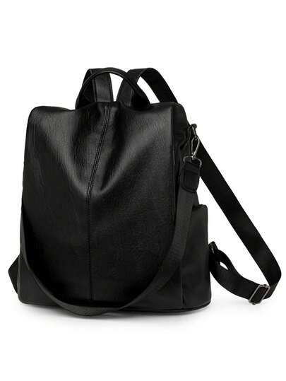 High-Quality Genuine Leather Anti-Theft Backpack, Women Student Casual Shoulder Bag, Travel Backpack, New Arrival