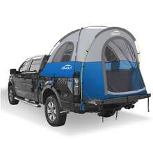 Truck Bed Tent,Waterproof PU3000mm Truck Tent, Tear-Resistant Potable Pickup Tent For 2 Person Camping And Outdoor With 3 Window 4 Storage Bag Compatible With F150 F250 F350 RAM Titan - Màu xanh lam - Xem 1