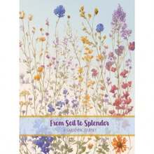 From Soil to Splendor Gardening Journal: Boho Flowers Pressed dried Arts Cover Keep Tracking Your Plants - como en la foto - Ver 4