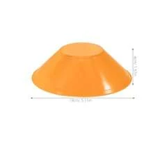 CYPNMikinona 20 Piezas Entrenamiento para Fútbol de Mini y Amarillos para Ejercicios de Agilidad Flexibles de Plástico para Sesiones de Entrenamiento Deportivo Sin Bordes AfiladosFashion - 219613864 - Ver 3