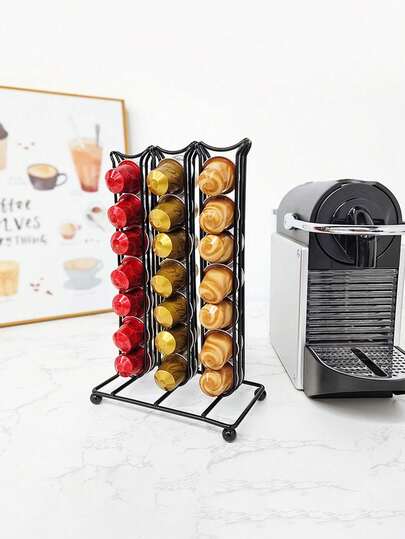 Caja de almacenamiento de 42 cápsulas de café, nueva caja de almacenamiento de cápsulas