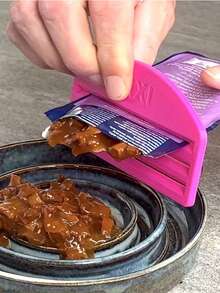 1pc Cat Food Squeezer Tool, Efficient For Extracting Remaining Food From Bags, Ensuring No Waste, Ideal For Cat Owners Who Value Tidy And Easy Feeding, Pet Food Saving Device, Bag Squeezer For Cat Food, Cleaning Feeding, Pet Food Saving Tool - One Size Fits All - View 10