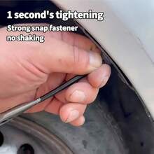 300/500/1000pcs Black Cable Ties, High Tensile PP Material Anti-Aging, Odorless, Convenient Bundling Straps, Fixed Nail Design Anti-Loosening, Suitable For Fenders/Trunk Liners, Automotive Repair Universal Clips, Home/Car Universal Clips, Easy Installation - Universal Car Cable Tie Buckle - View 10