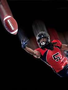 1pc Standard American Football, Designed For Outdoor Training And Leisure Use, With Official Size 9, And 1pc Size 6 Rugby Ball - Multicolor - View 2