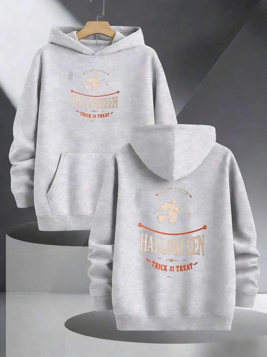 Sudaderas con capucha de estilo urbano para hombres BZXG - Gris - Ver 1
