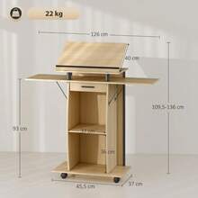 Home Office Desks - Khaki - View 5