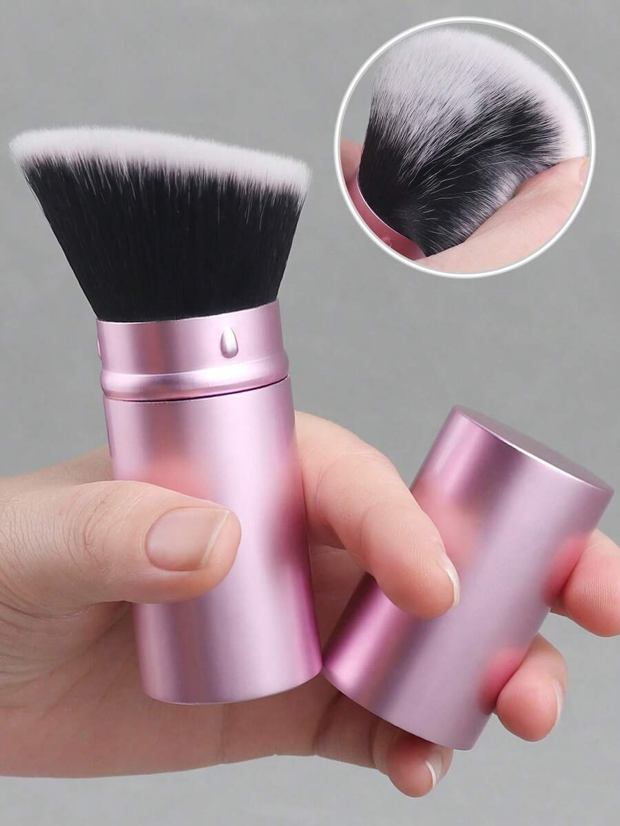 1pc Extendable Foundation Makeup Brush, Soft Bristles, Easy To Apply,Giveaways