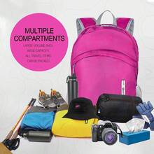 35L Waterproof Backpack Beach Foldable Lightweight Dry Wet Split HiFKing Backpack Men Women Dark Pink - Pink2 - 查看 8