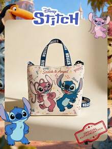 Disney Officially Licensed Stitch 1 Pc Officially Licensed Disney Mischievous Stitch/Mickey Mouse Candy Bag Lunch Bag Snack Pack Fashion HandBag Casual Multi Functional Shoulder Bag Lightweight Adjustable Shoulder Strap Crossbody Bag For Boys / Girls For Daily/Outing/Shopping/School ﻿ - Multicolor - View 16