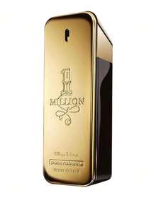 1 Million Eau De Toilette 3.4 OZ/ 100 ML, Men's Perfume EDT Fragrance Long-Lasting Boyfriend Husband Father Brother Birthday Graduation Party Travel Camping Outdoors School Campus Trip Festivals Anniversary, Gift Valentine's Day Halloween Thanksgiving Christmas New Year's Day - 木質香調 - 查看 3